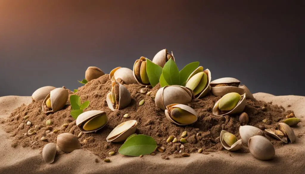 biodegradation rate of pistachio shells